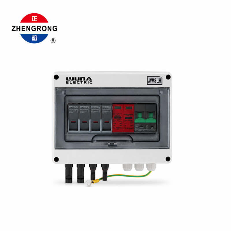 CE-certificeret 2-strenget PV DC kombinationsboks