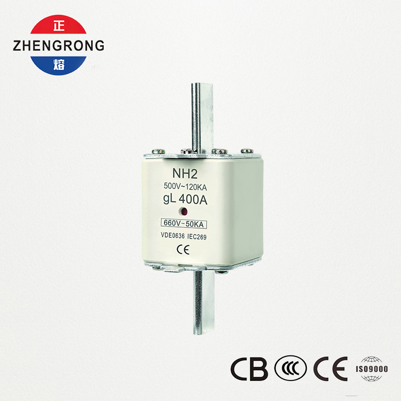 CE & IEC certificeret sikringsled NH2 660V 400A høj brudkapacitet
