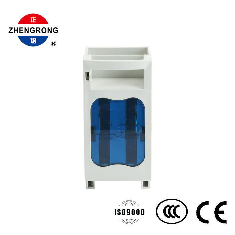 DIN-skinne Sikringsholder NH00 160A Knivkontakt Sikringssokkel