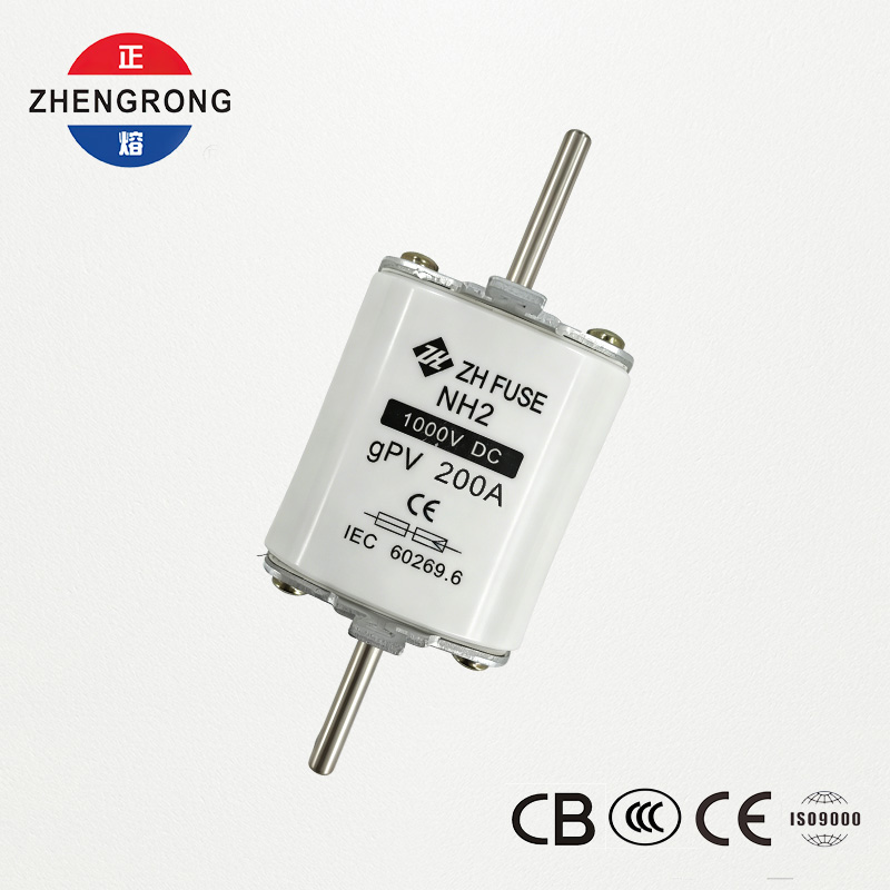 NH2 200A 1000V DC gPV Photovoltaic Fuse Link - IEC 60269.6 certificeret
