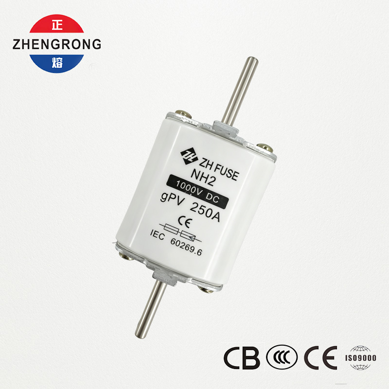 NH2 250A 1000V DC gPV fotovoltaisk sikringsforbindelse - IEC 60269.6 certificeret