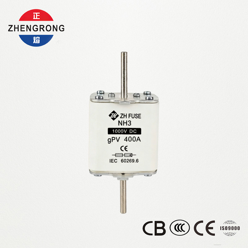 NH3 1000V DC 400A gPV-sikring til solcelleanlæg