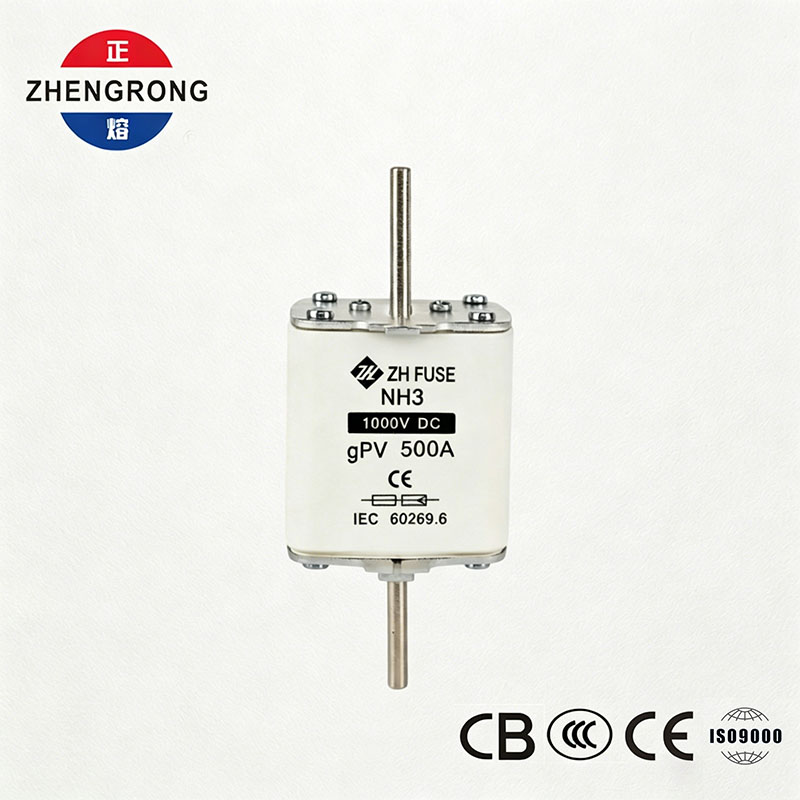 NH3 1000V DC 500A gPV-sikring til solcelleanlæg