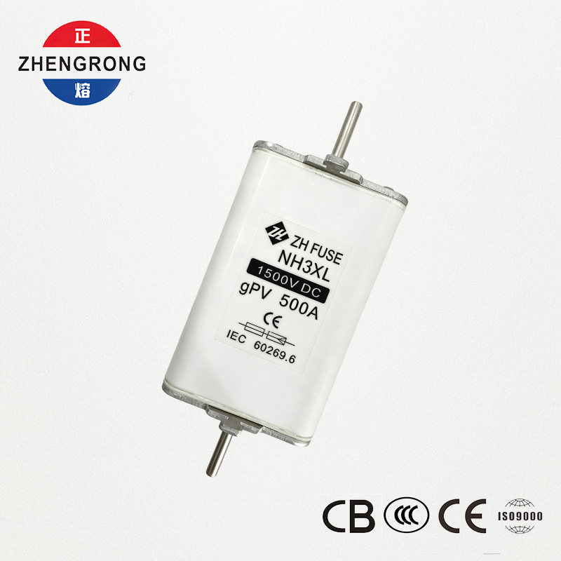 NH3XL 500A 1500V DC gPV Photovoltaic Fuse Link - IEC 60269.6 certificeret