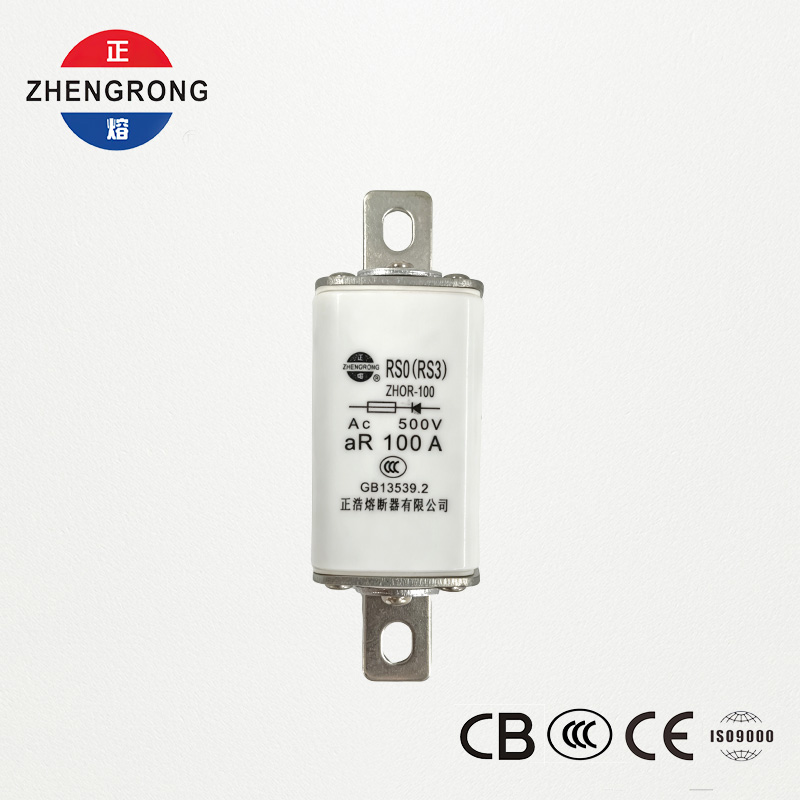 RS0 RS3 100A 500V aR Hurtigvirkende sikring