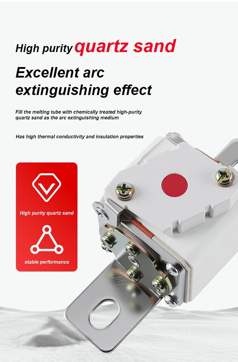 RSF-1K 500V-315A BC100KA sikring Links